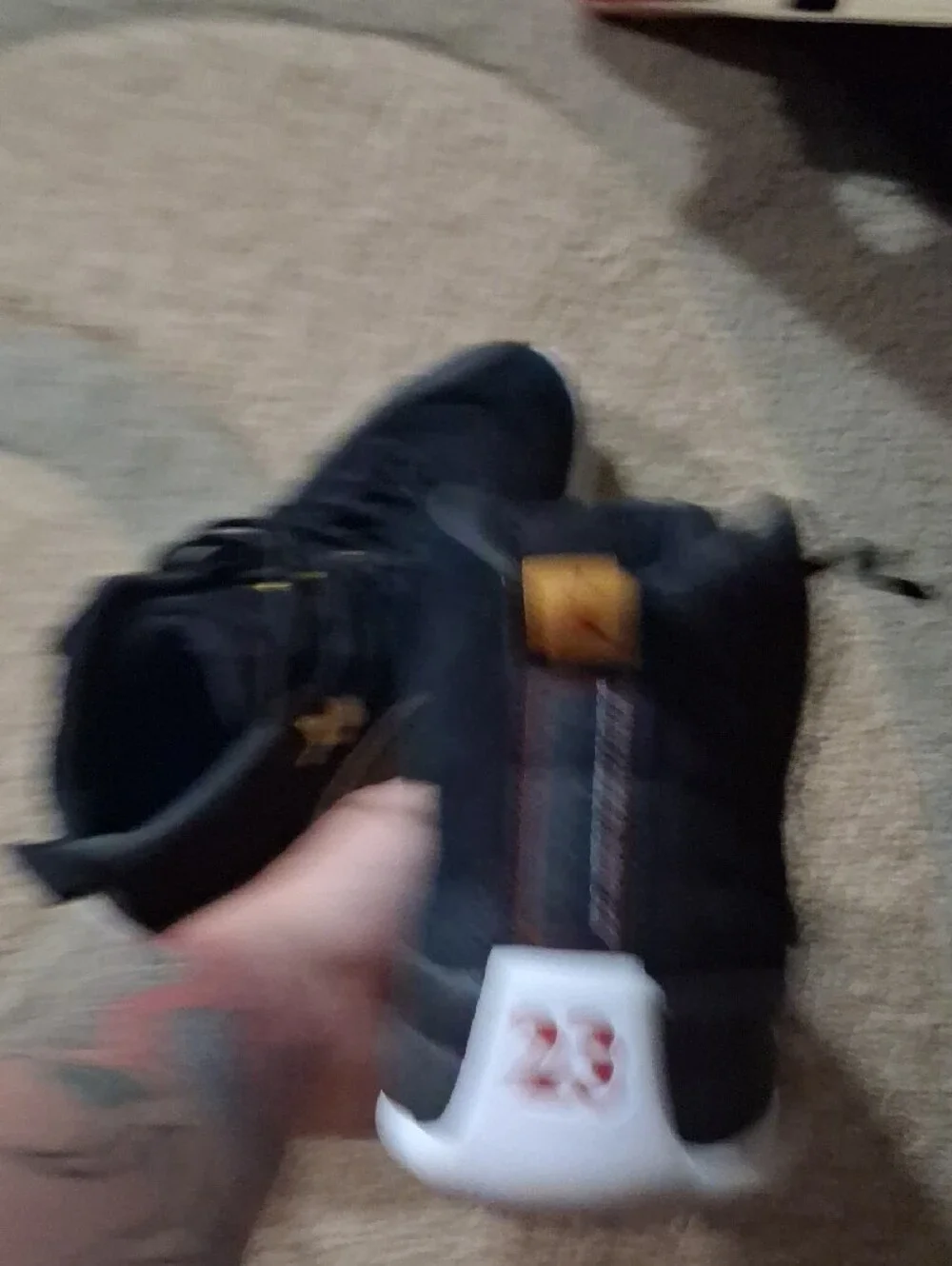 RETRO 12 Reverse TAXI size 9.5 Mens.